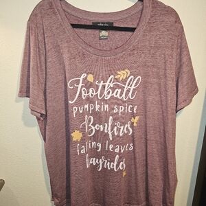 Sable sky sz. 3xl maroon tshirt